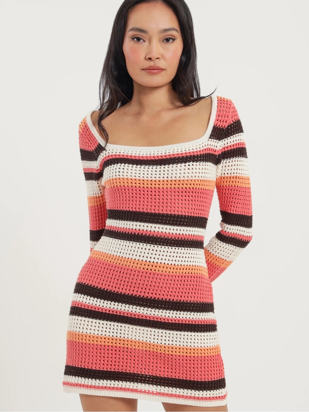 Owwy Tropics Crochet Dress